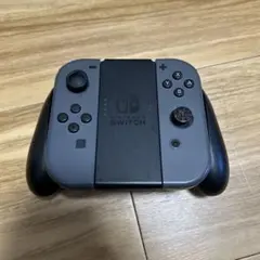 Nintendo Switch Joy-con グレー グリップ セット