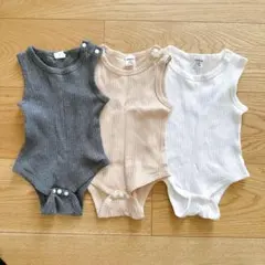 SHEIN ベビー ロンパース 3枚セット 6-9Mのサムネイル