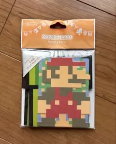 スーパーマリオ ホーム＆パーティ メッセージカード＆封筒 8-bitのサムネイル