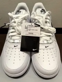 ナイキ AIR FORCE 1 ’07／ホワイト＆ブラック28.5㎝