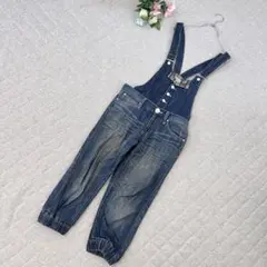 レピピアルマリオ【XS】デニムオーバーオール　サロペット　上部取り外し可能　大人