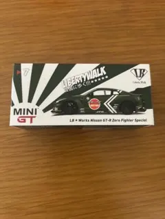 MINIGT LB Works Nissan GT-R Zero Fighter