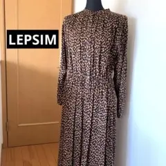 LEPSIM レプシィム ロングワンピース シャツワンピース ワンピース