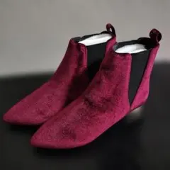 新品　サイドゴアブーツ ポインテッドトゥ