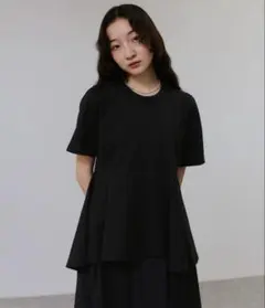 adam et rope アシメフレアプルオーバーのサムネイル
