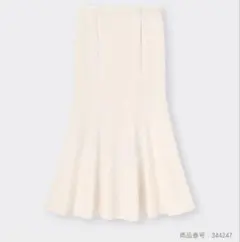 GU カットソーマーメイドロングスカート〔丈標準84.0 ~91.0cm)