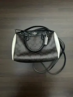 COACH 2way ミニボストンバック