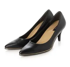 黒 パンプス 24cm EVOL