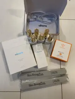 ohora ジェルネイルセット UV/LEDライト、その他もろもろ付き