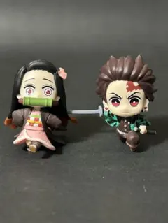 鬼滅の刃 竈門禰豆子 炭治郎 フィギュアセット