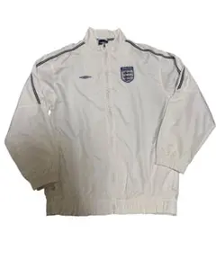 00s y2k UMBRO イングランド代表 胸元刺繍ロゴ ナイロンジャケット