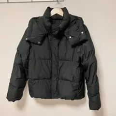 【極美品✨】 ジーユー GU ダウン ヒートパデッドブルゾン ブラック M 冬服