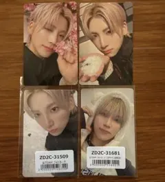 &TEAM YUMA 雪明かりトレカ 4種