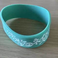 駝背的靛藍季節　綠色橡膠錶帶