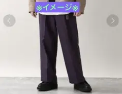 ✨期間限定価格✨ RAGEBLUE パープル　センタープレスタック　ワイドパンツのサムネイル