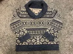 H&M ノルディック柄セーター