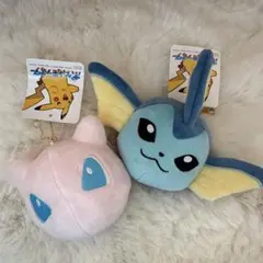 ポケットモンスター フェイスポーチ マスコット　ミュウ　シャワーズ