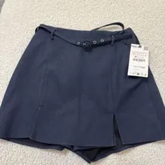 ZARA デニム キュロットスカート