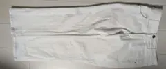 ホワイトストレートレッグデニム