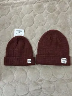 ZARA お揃いニット帽2点セット