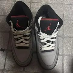 Air Jordan 3 グレー/ブラック/レッド