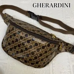 【未使用】ゲラルディーニ　ウエストバッグ　ボディバッグ　ソフティー　ブラウン GHERARDINI（ボディバッグ/ウエストポーチ）のフリマアイテム一覧
