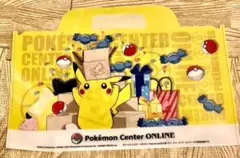 新品未使用　ポケモンセンターオンライン クリアファイル　ピカチュウ