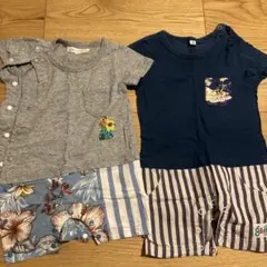 ロンパース2枚セット　70cm 80cm