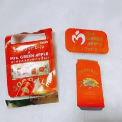Mrs. GREEN APPLE ×キリン グッドエール ステッカー　ミセス
