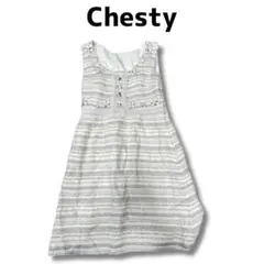 ON-26 Chesty チェスティ ワンピースドレス　1号　オフホワイト