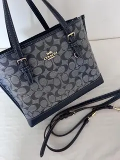 COACH シグネチャー 2way トートバッグ