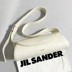 JIL SANDER / カンノーロ スモール ホワイト ショルダーバッグのサムネイル
