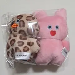 mojojojo にこっとストラップ マスコット ヒョウ柄 うさぎ