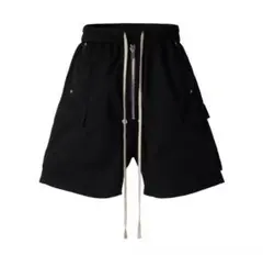 Mijko ハーフパンツ opium カーゴパンツ レザー リック Rick - メルカリ