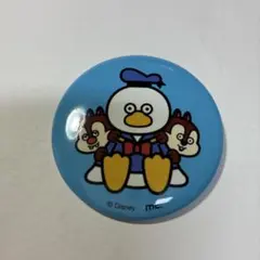 松本セイジ×ディズニー ドナルド チップとデール 缶バッジ