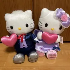 ハローキティ タキシード＆ドレス ぬいぐるみセット