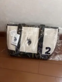 U.S. POLO ASSN. 迷彩柄　トートバッグ
