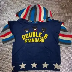 ミキハウス ダブルビー トップス80