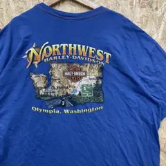 【USA製】Harley-Davidson Tシャツ ノースウェスト 2005年のサムネイル
