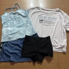 JENNI セパレート水着 4点セット150