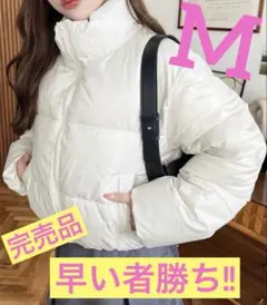 moment+ ショート丈ファイバーダウンブルゾン