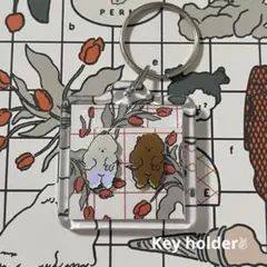 ナガキパーマ シャカシャカアクリルキーホルダー