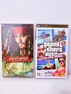 PSP パイレーツオブカリビアン & GTA:Vice City Stories