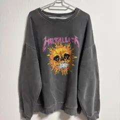 Metallica archive グレー クルーネック トレーナー大幅値下げのサムネイル