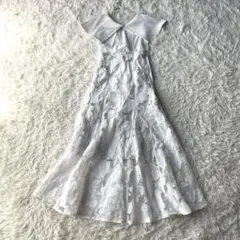 【dazzlin ダズリン】 オパールフラワーコルセット ワンピース【S】