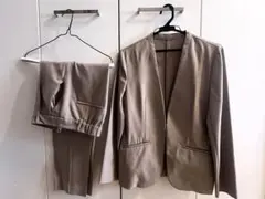 anysis フォーマル　スーツ　ノーカラージャケット　パンツ　セットアップ