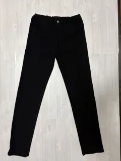 ikka ロングパンツ ブラック