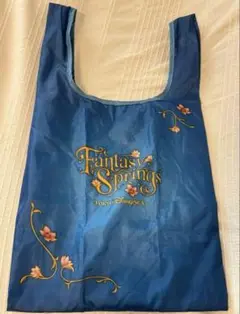 ディズニー　　ファンタジースプリングス　ショッパー付き ディズニーシー ファンタジースプリングス ショッピングバッグ L