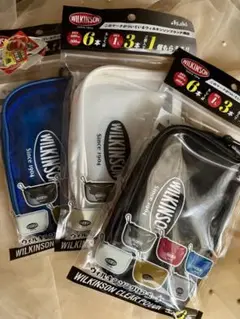 WILKINSON クリアポーチ 3色セット