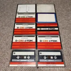 TDK D-C60 カセットテープ 3本パック 当時物 - メルカリ